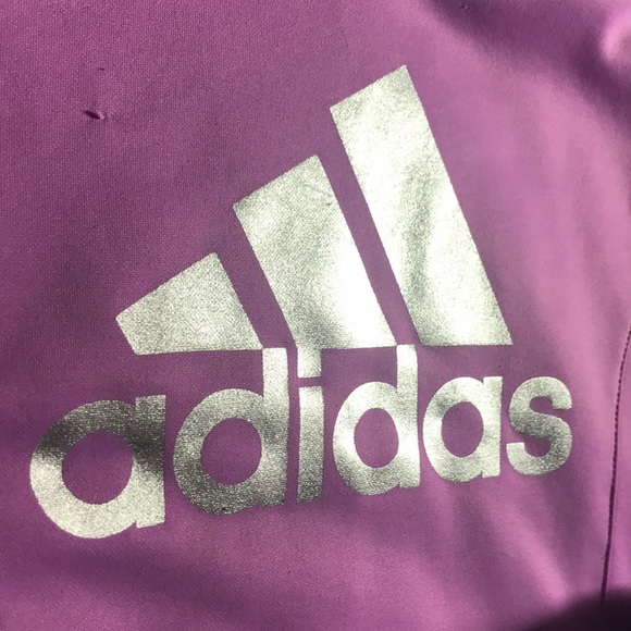 light purple adidas sweatshirt - Picture 2 of 4